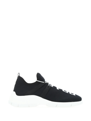 Prada Knit Logo Sneakers