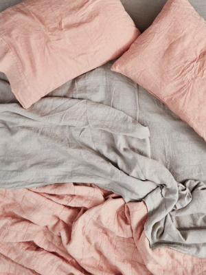 Hawkins New York Simple Linen Duvet Cover