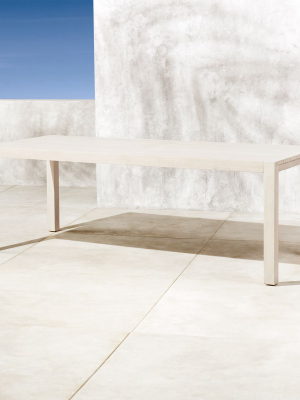 Matera Whitewash Large Dining Table