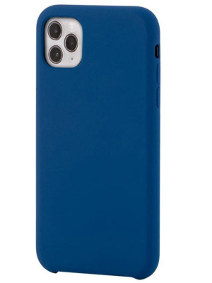 Monoprice Iphone 11 Pro Max (6.5) Soft Touch Case - Blue - Protects Phone From Light Bumps And Scratches - Form Collection