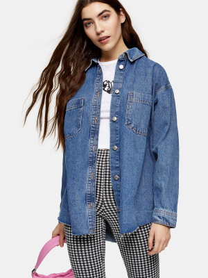 Oversized Denim Shacket