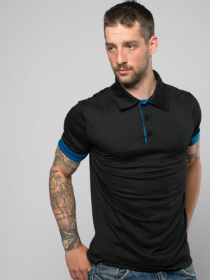 Pologize™ Contrast Color Polo Shirt