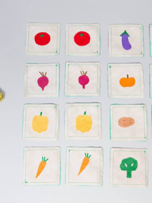 Vegetables Memory Game