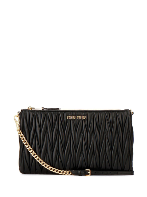 Miu Miu Matelassé Clutch Bag