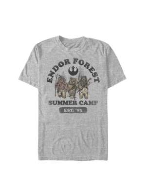 Men's Star Wars Forest Of Endor Summer Camp '83 T-shirt