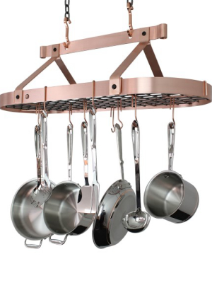 Enclume Copper Oval Pot Rack