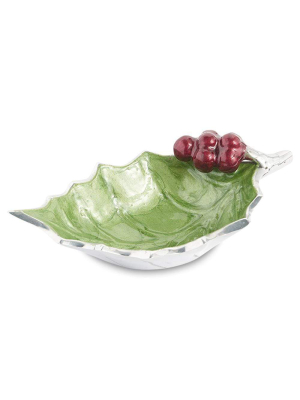 Julia Knight Holly Sprig 6.5" Bowl In Mojito