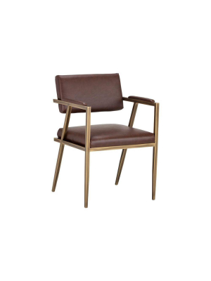 Ventouz Armchair - Vintage Cognac