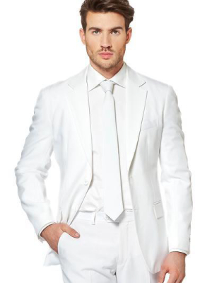 La Flama Blanca | White Dress Blazer And Tie By Opposuits