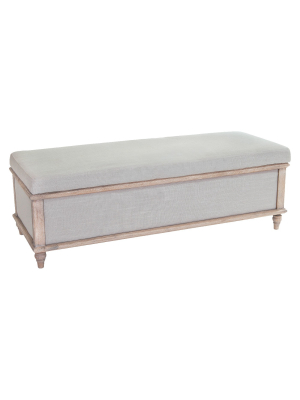 Abilene Storage Ottoman - Beige - Christopher Knight Home