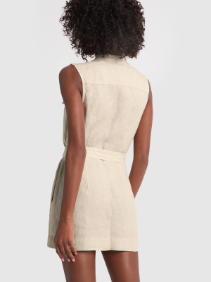 Utility Sleeveless Shiftdress