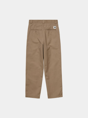 Women's Master Pant - Twill | Leather