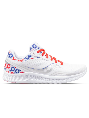 Saucony X Prinkshop Women's Kinvara 11 - White/red/blue