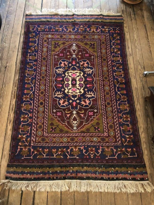 Woven Rug | Vintage