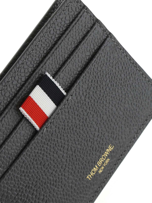 Thom Browne Rwb Logo Card Holder