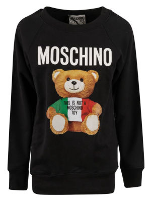 Moschino Italian Teddy Sweatshirt