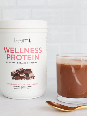 Plant-based Wellness Protein, Rich Chocolate