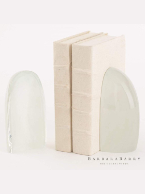 Global Views Iceberg Bookends Mist