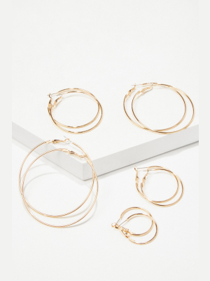 Hoop Earring Set