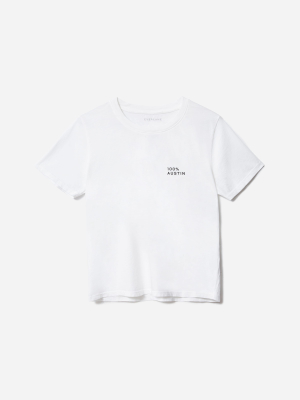 The 100% Austin Cotton Box-cut Tee