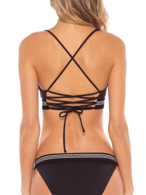 Becca Synergy Hipster Bikini Bottom In Black