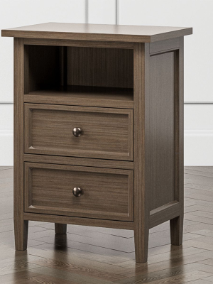 Harbor Pinot Lancaster 2-drawer Nightstand