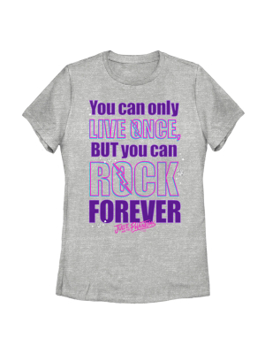 Women's Julie And The Phantoms Rock Forever Mantra T-shirt