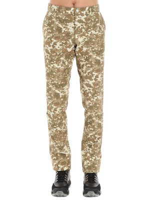 Burberry Camouflage Straight-leg Trousers