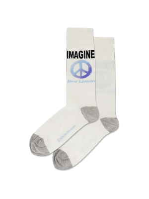 Men's John Lennon Imagine Crew Socks