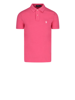 Polo Ralph Lauren Logo Embroidered Polo Shirt