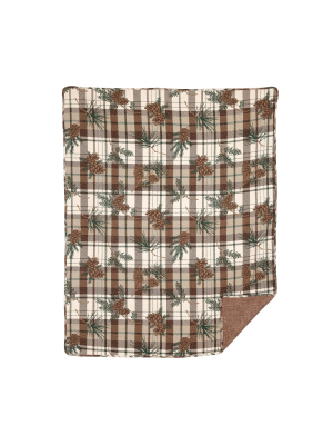 C&f Home Lookout Lodge Quilted Cotton Quilted Throw