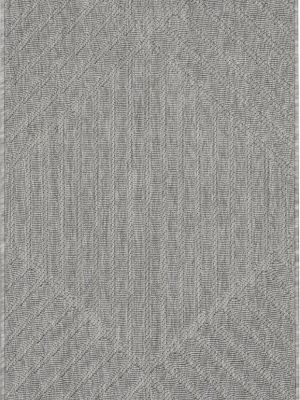 Cozumel Indoor-outdoor Rug In Light Grey