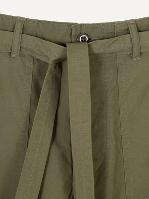 A Vontade Utility Trousers With Belt