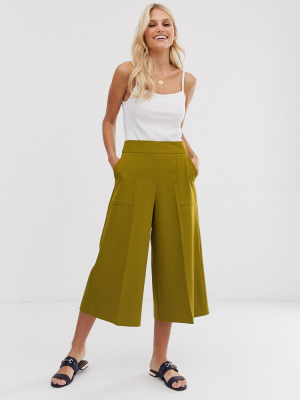 Asos Design Tailored Clean Culottes