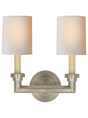 Wilton Double Sconce In Various Colors