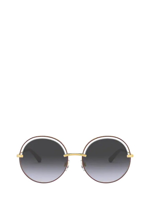 Dolce & Gabbana Eyewear Round Frame Sunglasses