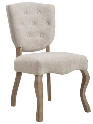 Ariston Vintage French Upholstered Dining Side Chair