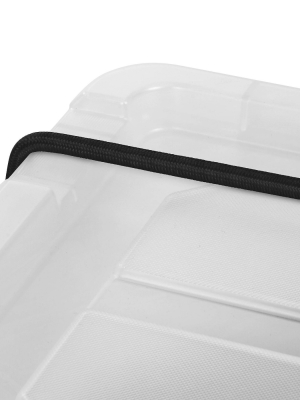 Iris 18gal Store It All Tote Clear