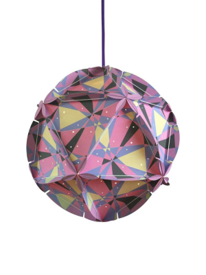 Zahra Cut Pink Pendant Lamp