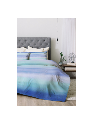 Blue Amy Sia Ombre Comforter Set - Deny Designs