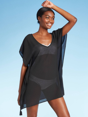 Women's Lattice Back Kaftan Cover Up Dress - Kona Sol™