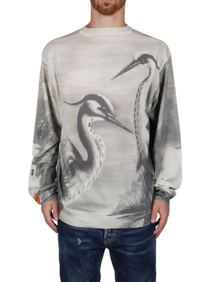 Heron Preston Graphic Print Sweater