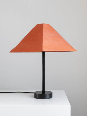 In Common With Ceramic Pyramid Table Lamp