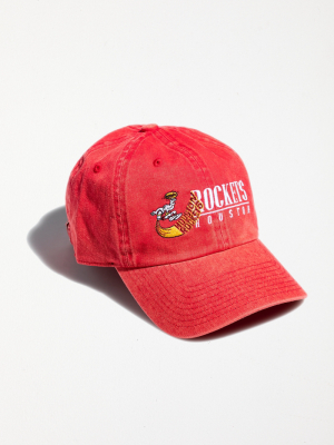 Mitchell & Ness Uo Exclusive Houston Rockets Washed Baseball Hat