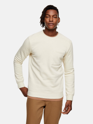 Selected Homme Cream Frank Sweatshirt