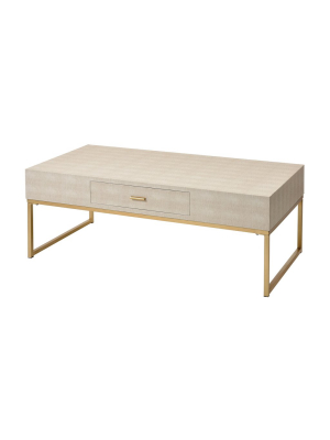 Les Revoires Coffee Table In Cream