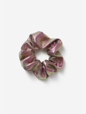 **ombre Metallic Scrunchie