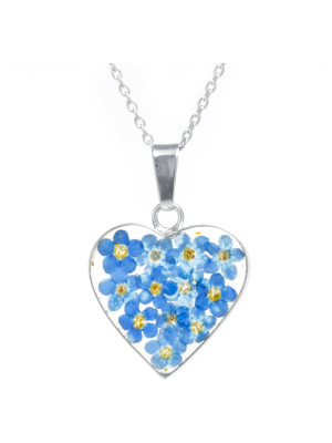 Fashion Necklace Sterling Blue