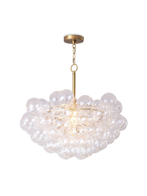 Bubbles Chandelier (natural Brass)