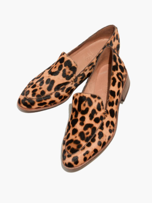 The Frances Loafer In Leopard Calf Hair
